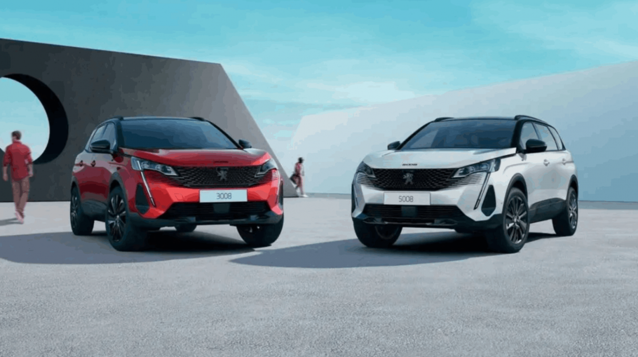 New Peugeot 3008 and 5008 mild-hybrid models revealed